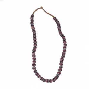 Collana con perle artigianali (lunghezza 36 cm)