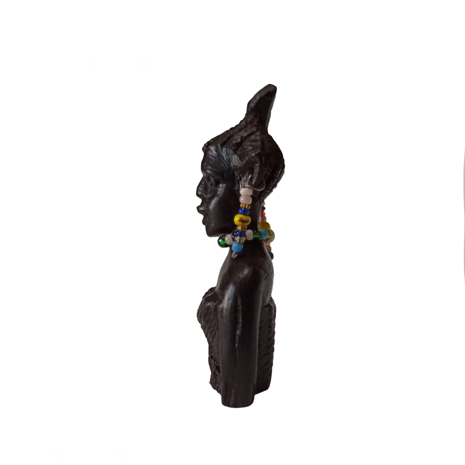 Donna Masai a mezzobusto (7x3 cm) - immagine 2